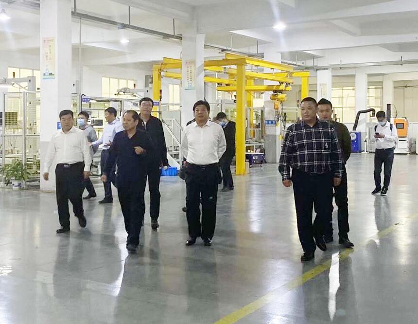 市領(lǐng)導(dǎo)親臨閩仙公司指導(dǎo)工作