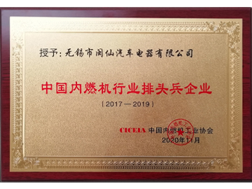 中國(guó)內(nèi)燃機(jī)零部件行業(yè)排頭兵